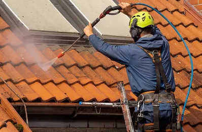 Démoussage et hydrofuge de toiture à Derbamont